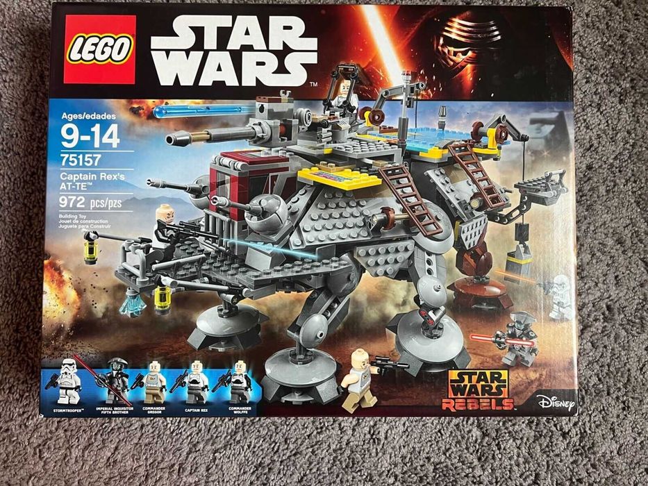 Nowe LEGO Star Wars 75157 - AT-TE kapitana Rexa