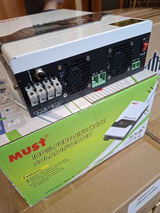 Гібридний інвертор PV1800 24В/3.2 кВт Київ безкоштовна доставка