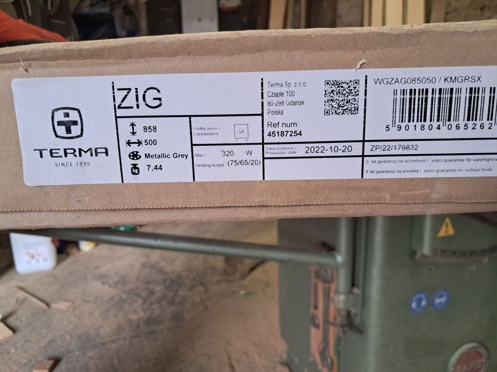 Grzejnik TERMA  320 W NOWY