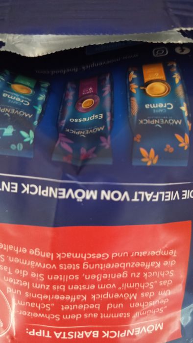 Movenpick crema 1kg ziarnista kawa
