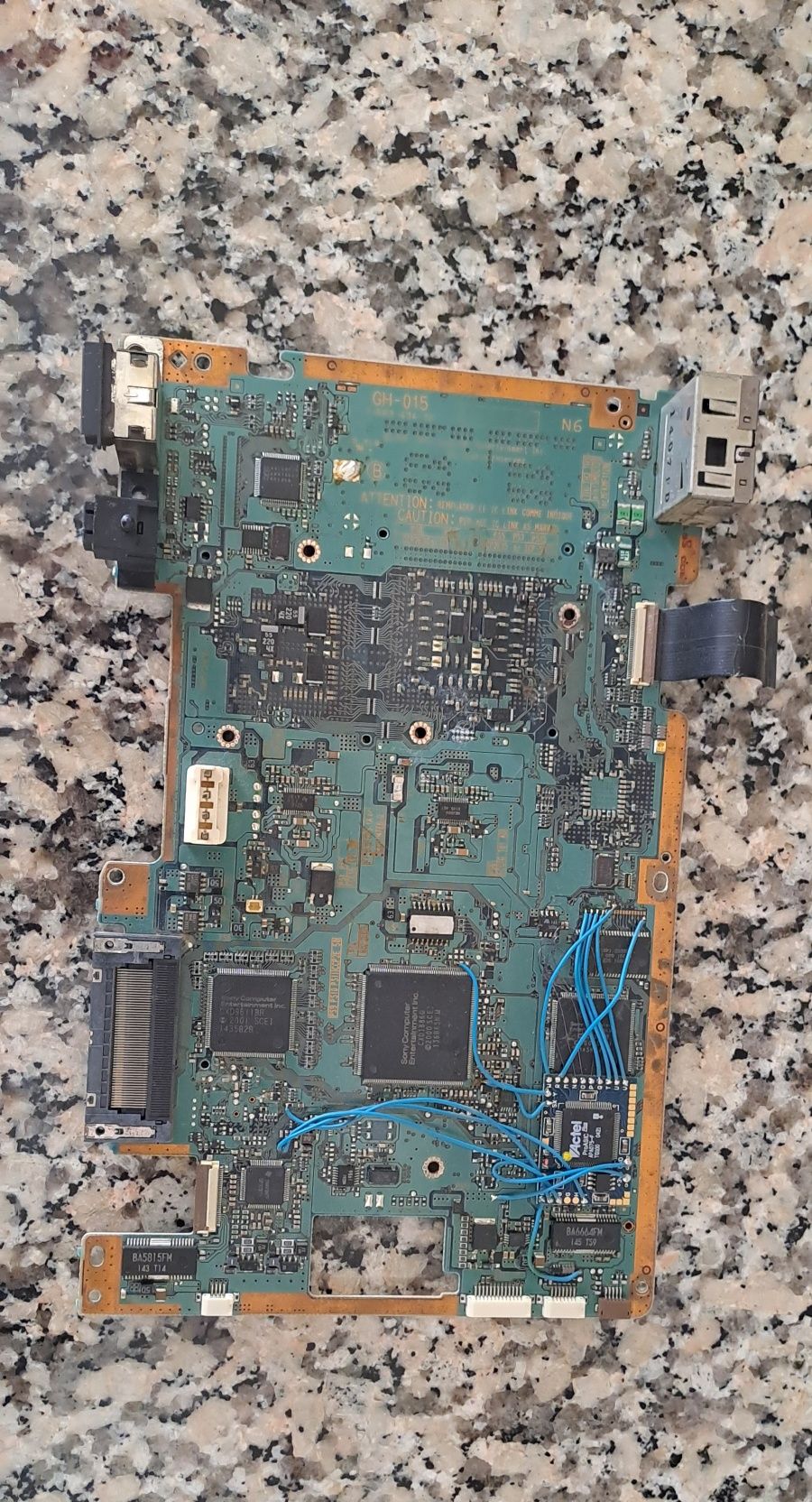 Motherboard GH-015 ps2 fat com modchip
