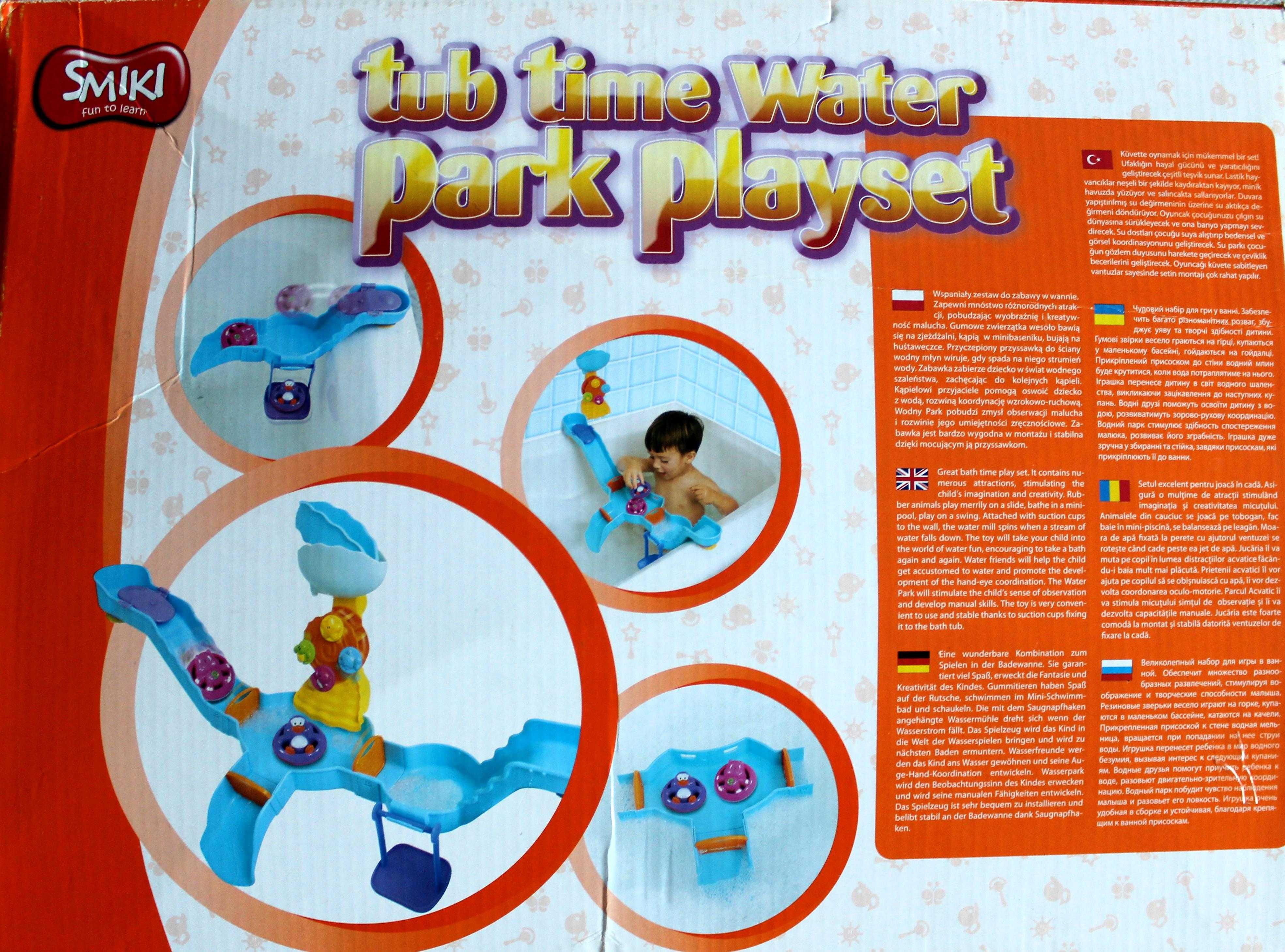 Zabawka dla dziecka do kąpieli - Tub Time Water Park Playset