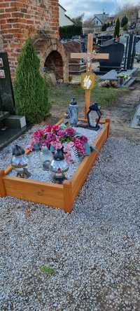Skrzynka nagrobna (obrzeże  cmentarne, obudowa grobu)