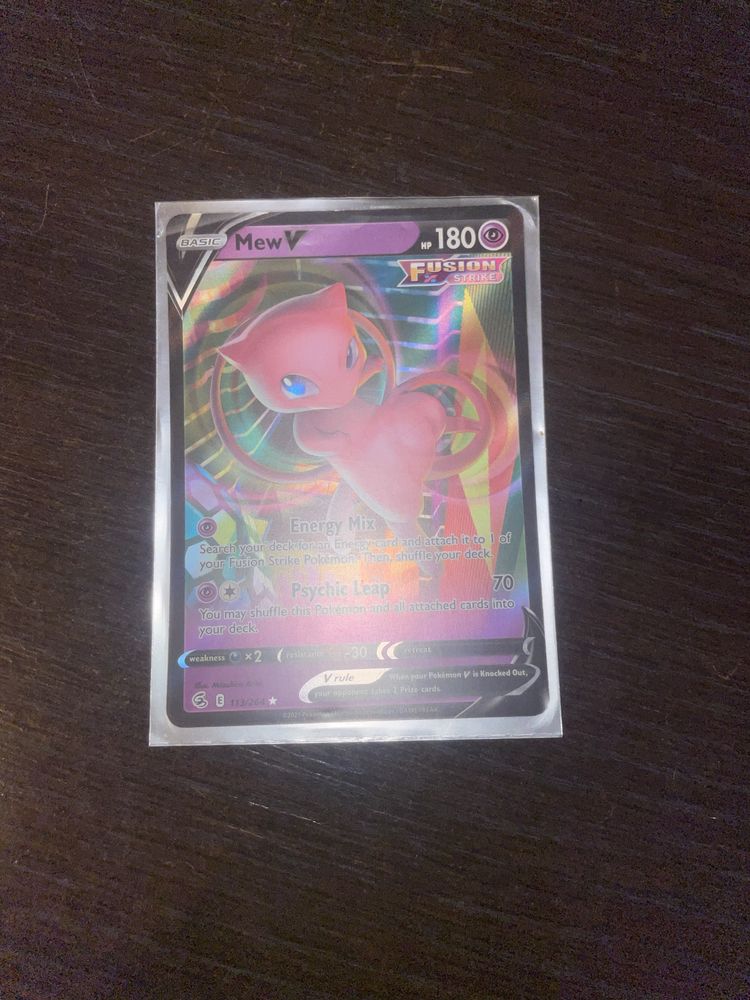 Karta pokemon mewV 113/264 fushiom strike