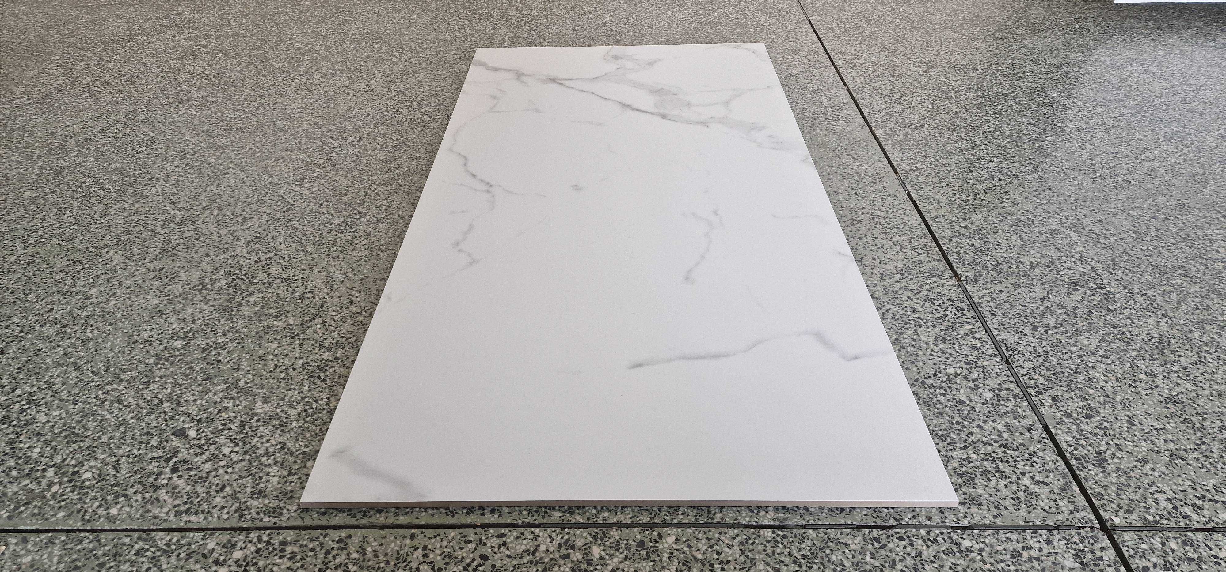 Płytka polerowania biała z szarymi żyłkami Victoria 60x120 Gat I