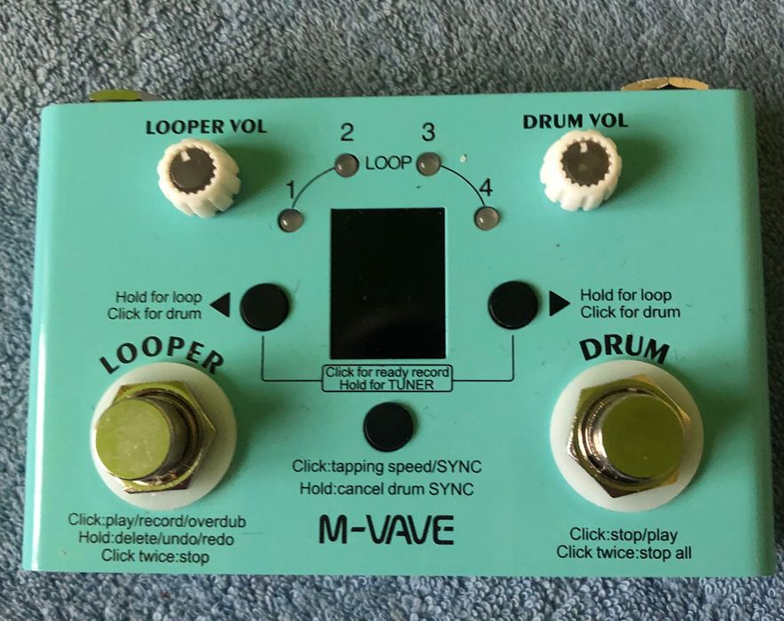 Гітарна педаль Looper & Drums