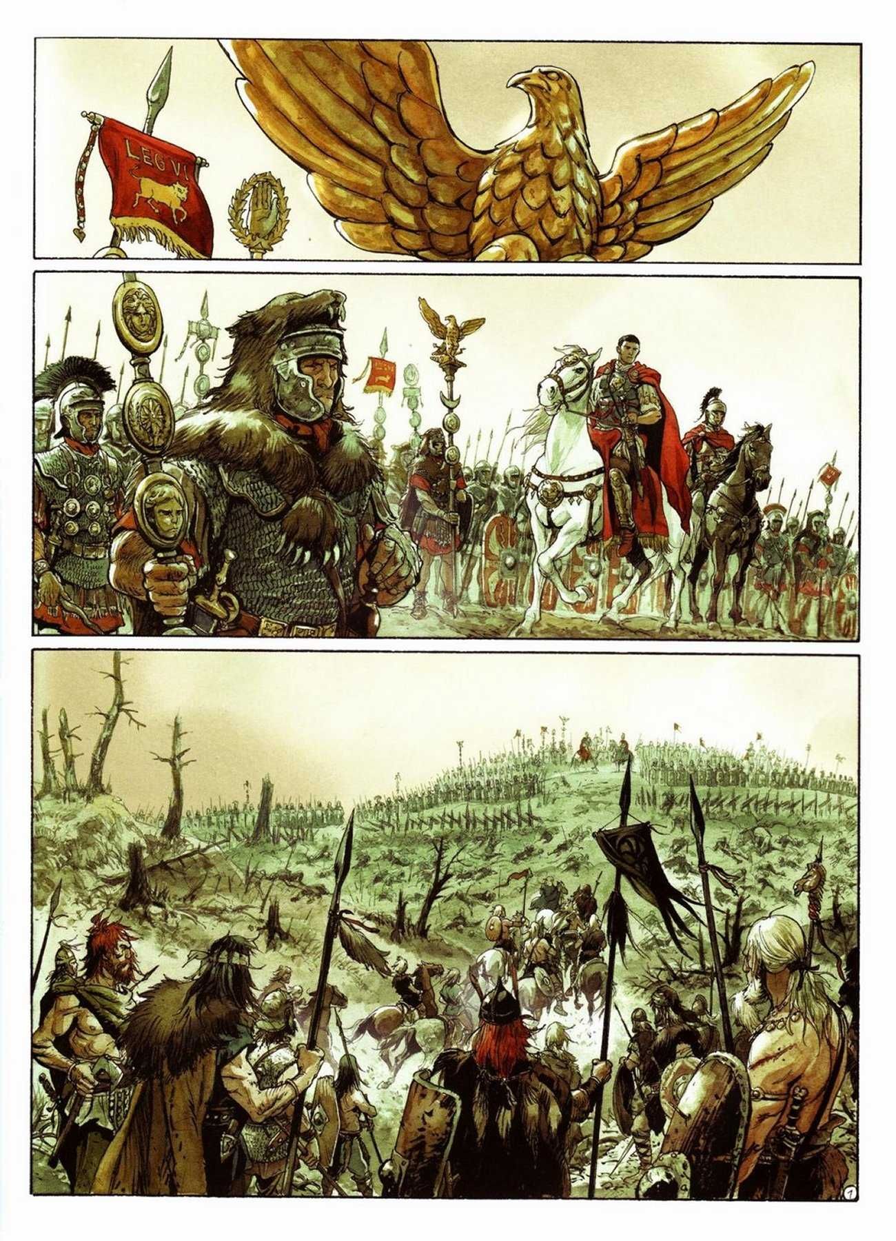 Орлы Рима. Графический роман. Комикс. Энрико Марини