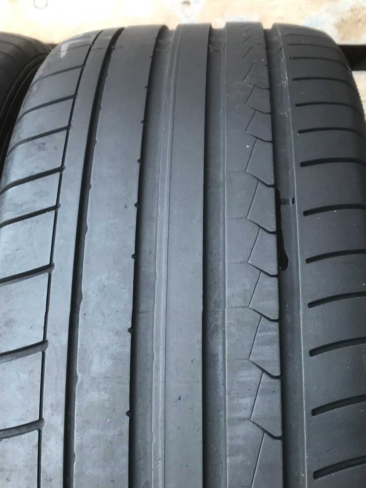 Шини Dunlop SP SportMaxx GT 255/40R21 Пара Літо Б/у Склад Оригінал