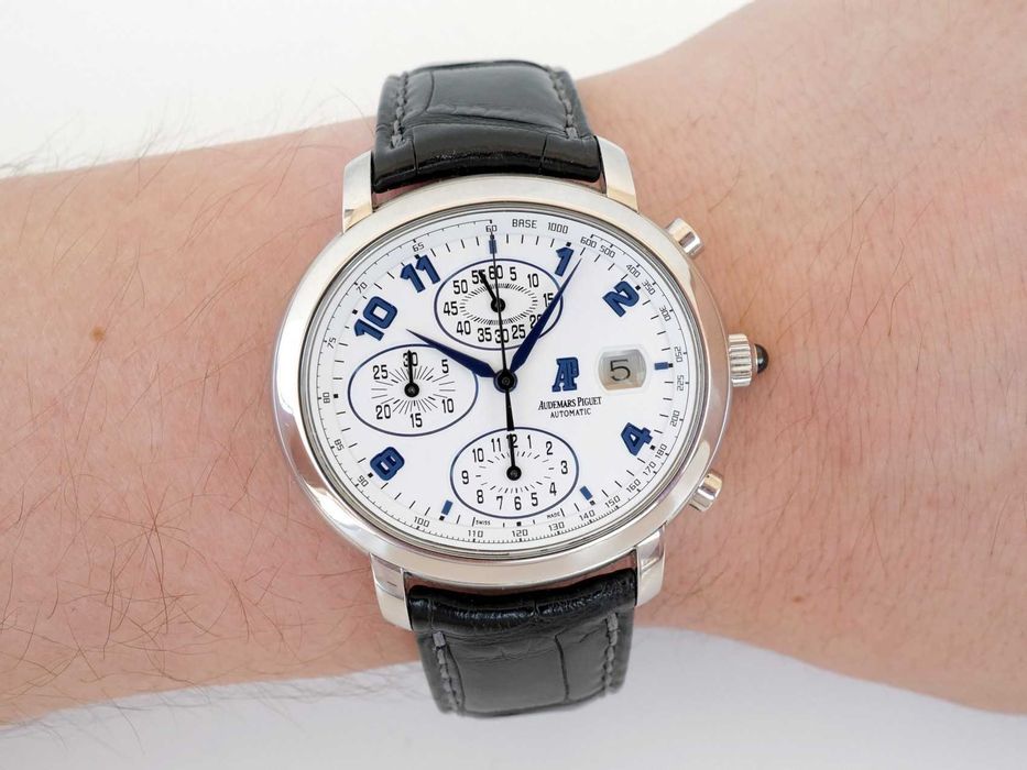 Audemars Piguet Millenary Chronograph White Dial