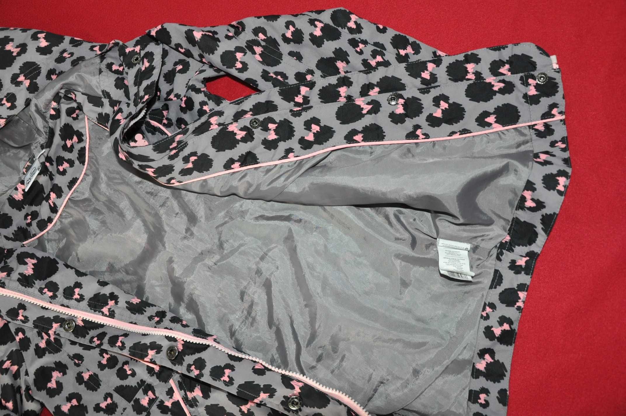 Lekka kurtka wiosna DISNEY- MINNIE MOUSE  7-8 lat ( 128 ),parka, super