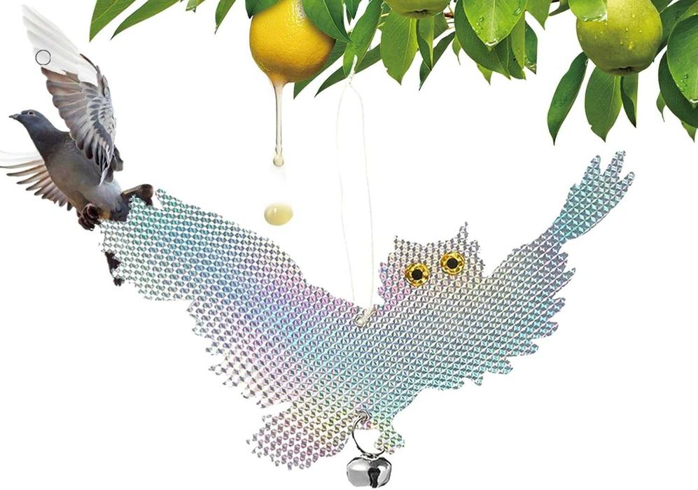 Odstraszacz ptaków zawieszka taśma odblaskowa odstraszająca ptaki