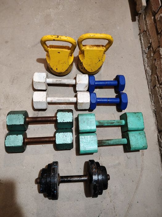 Hantle i Kettlebell
