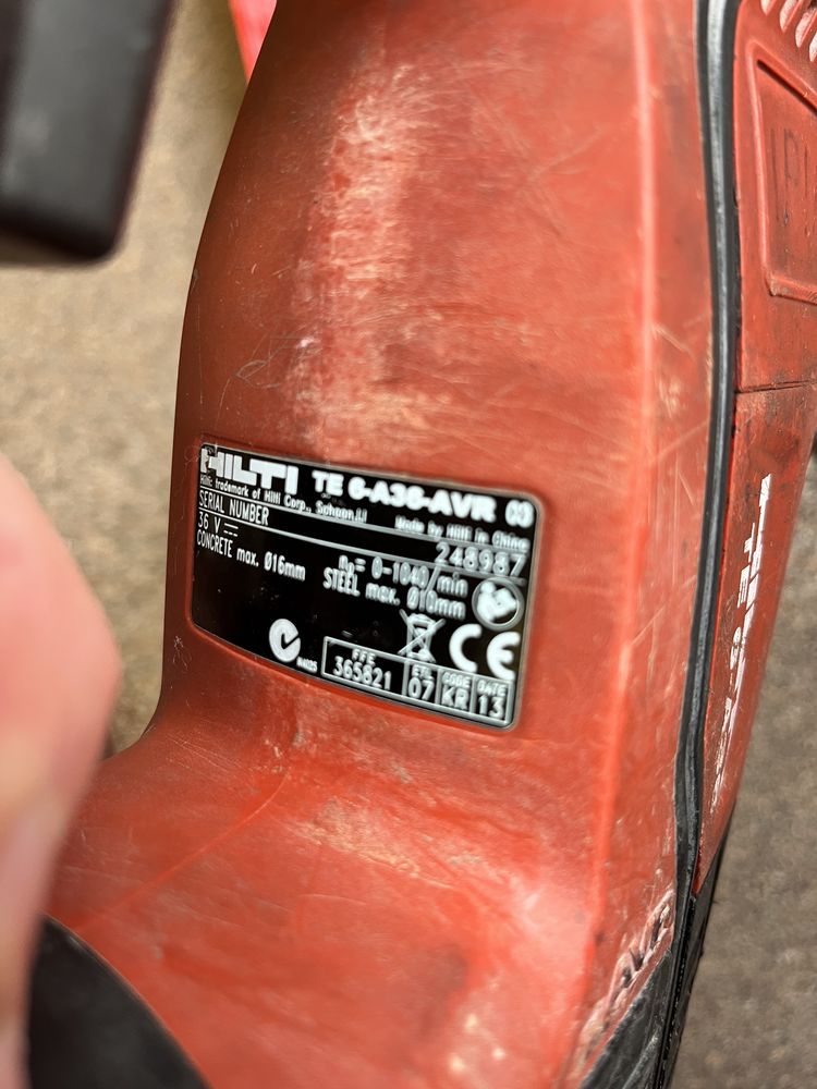 Mlotowiertarka HILTI TE6-A36