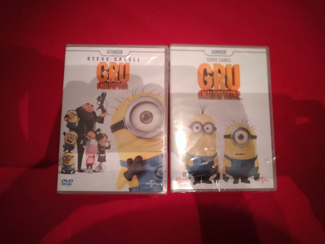 Filmes DVD  Gru, O Maldisposto, e o Maldisposto 2;