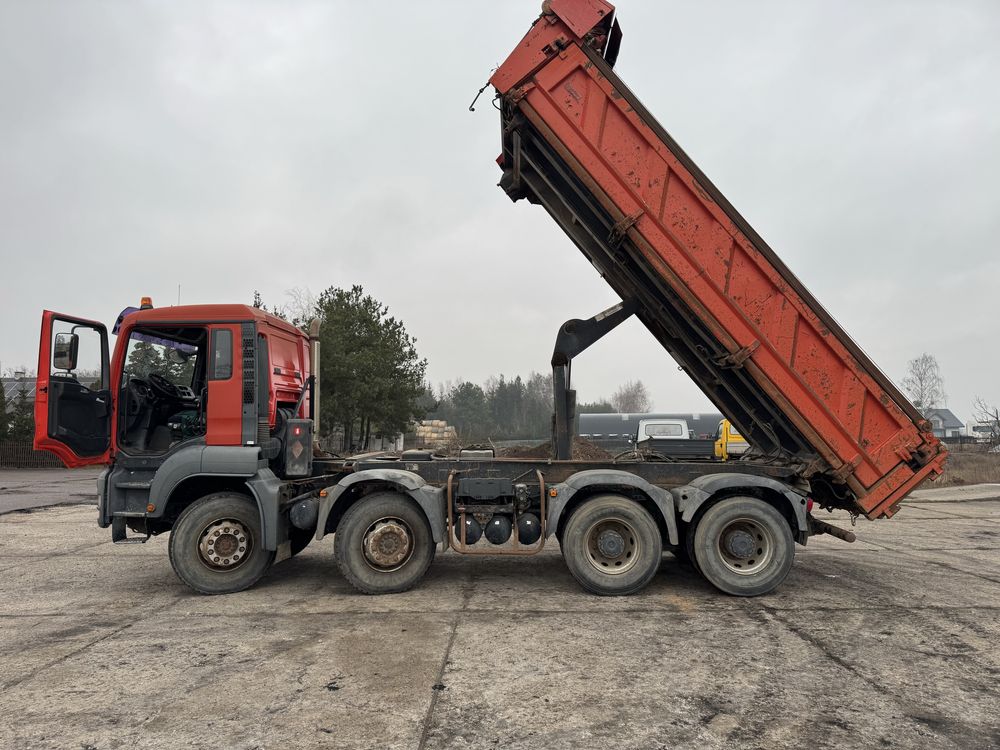 Man TGA 35.400 8X4 Wywrotka Wywrot S3 Bortmatic Hydroburta Hydroklapa