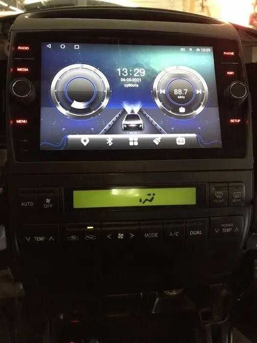 Магнітола Toyota Prado 120 з крутилками