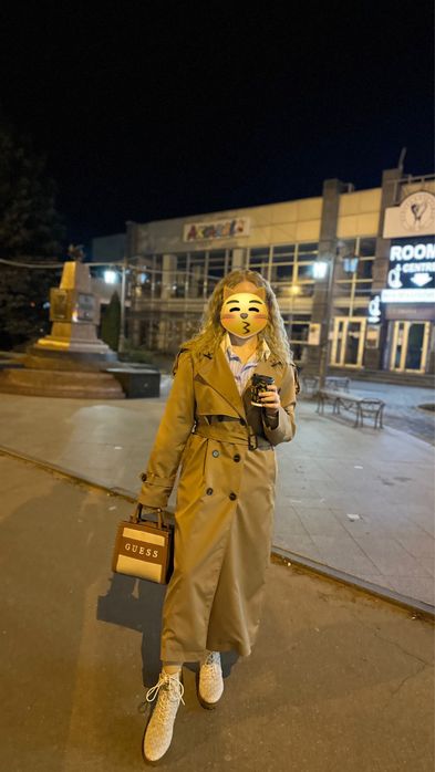 Тренч Коричневий-Беж