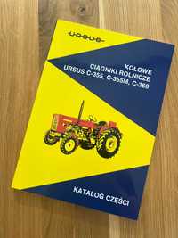 URSUS C 350, C355M, C360 katalog części po Polsku