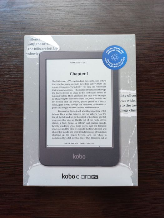 Електронна книга з підсвічуванням Kobo Clara BW Black