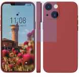 Etui iPhone 14 silikonowe + szkło hartowane Miękkie z mikrofibry, cien