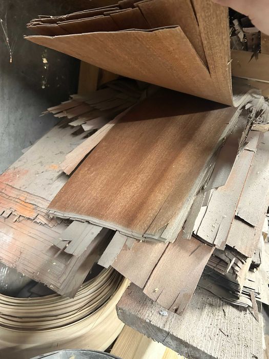 Okleina naturalna Mahoń , Jesion