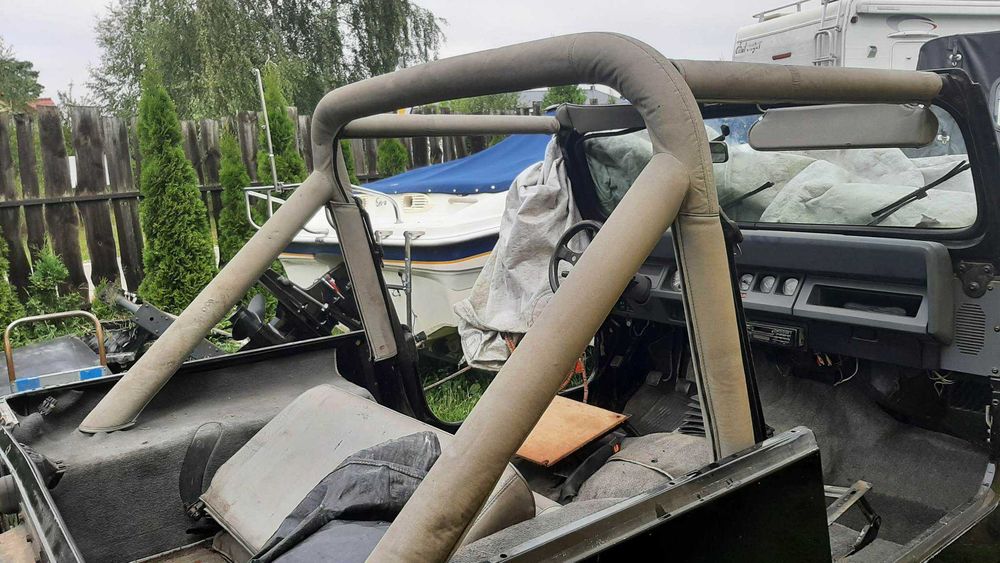 wrangler jeep YJ  klatka rury ochronne