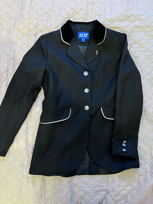 Frak jeździecki dzieciecy młodzieżowy ELT