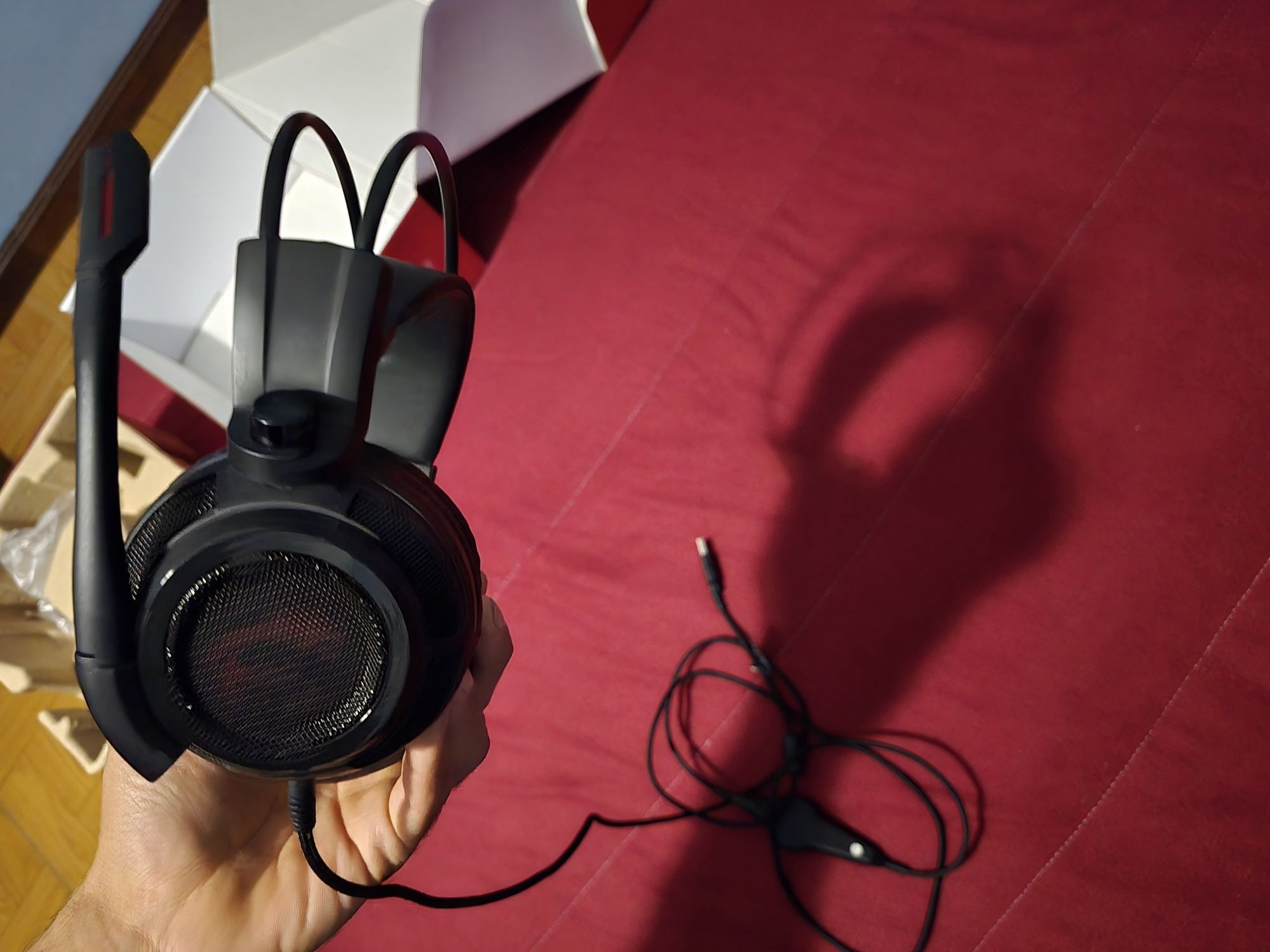 Headphones / Headset Gaming Msi 7.1 Surround para computador