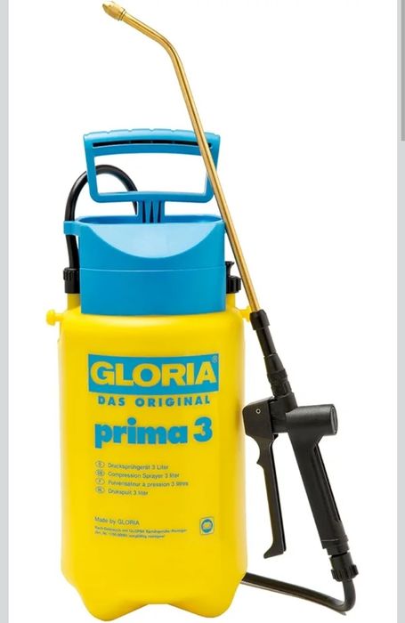 GLORIA Prima 3 Opryskiwacz ciśnieniowy, ogrodowy, pojemność 3l