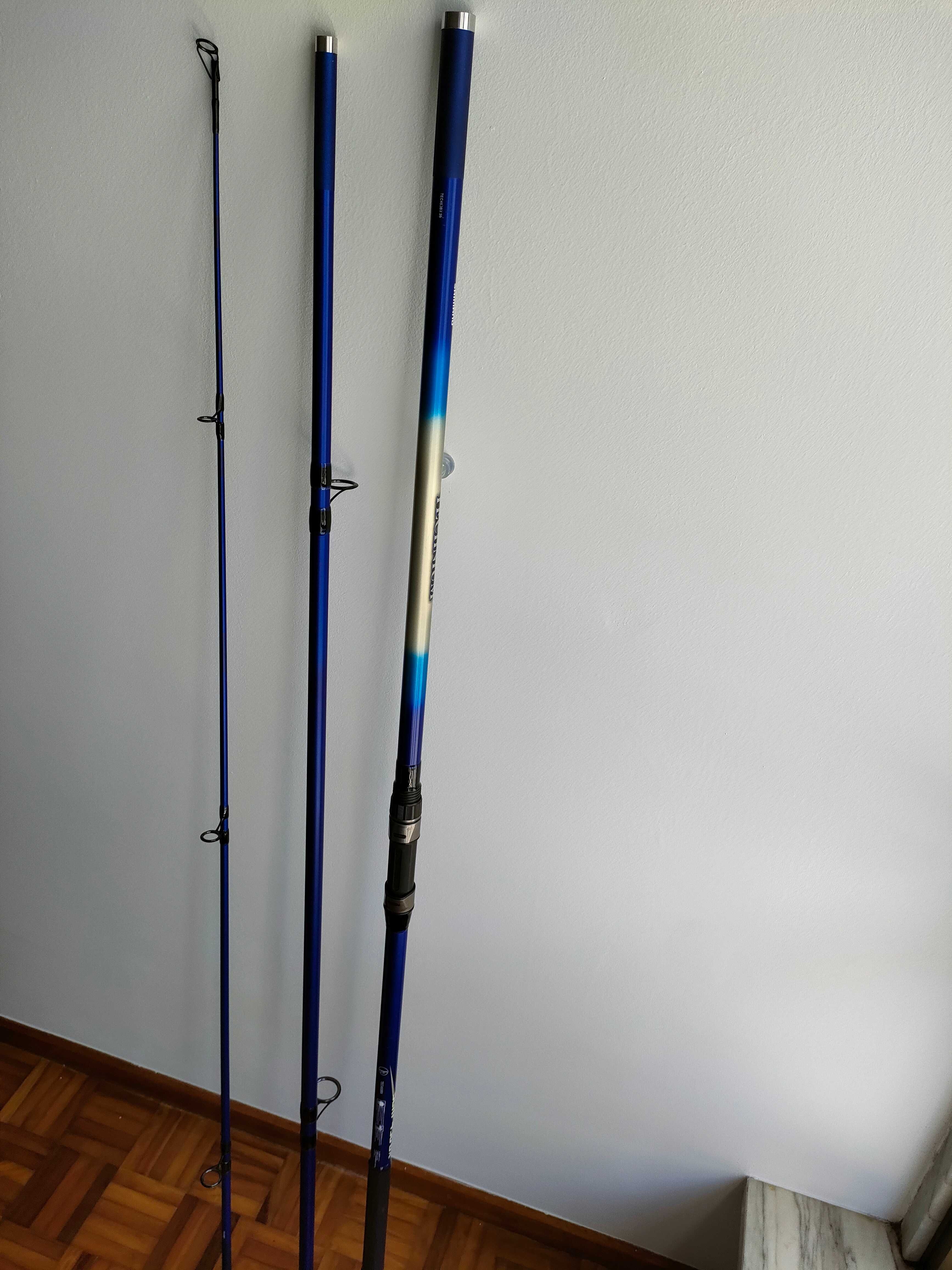 Vendo cana de surfcasting ótimo estado