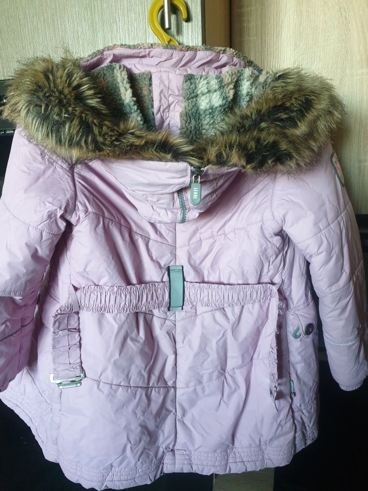 Зимняя куртка для девочки Lenne р.134