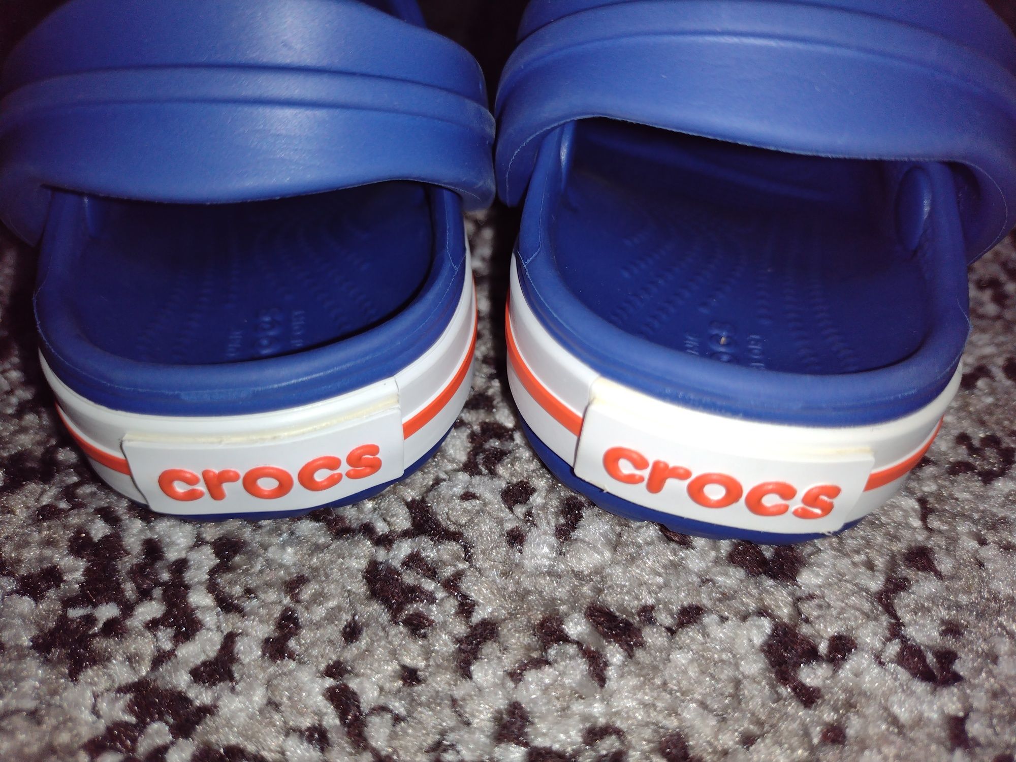 Crocs klapki basen morze rozmiar 19/20 wkładka ok 11,5cm jak nowe lato