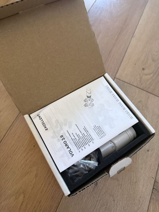 Volaro 2.0 zestaw zintegrowany termostat grzejnikowy prawy, biały mat