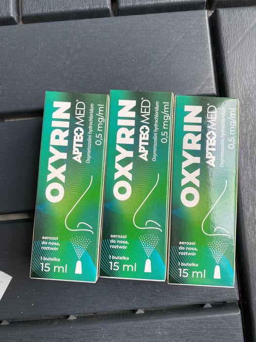 Oxyrin APTEO MED 0,5 mg/ml aerozol do nosa 15 ml
