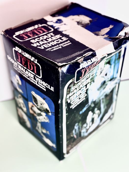 Kenner Scout Walker AT-ST 1980 com caixa original