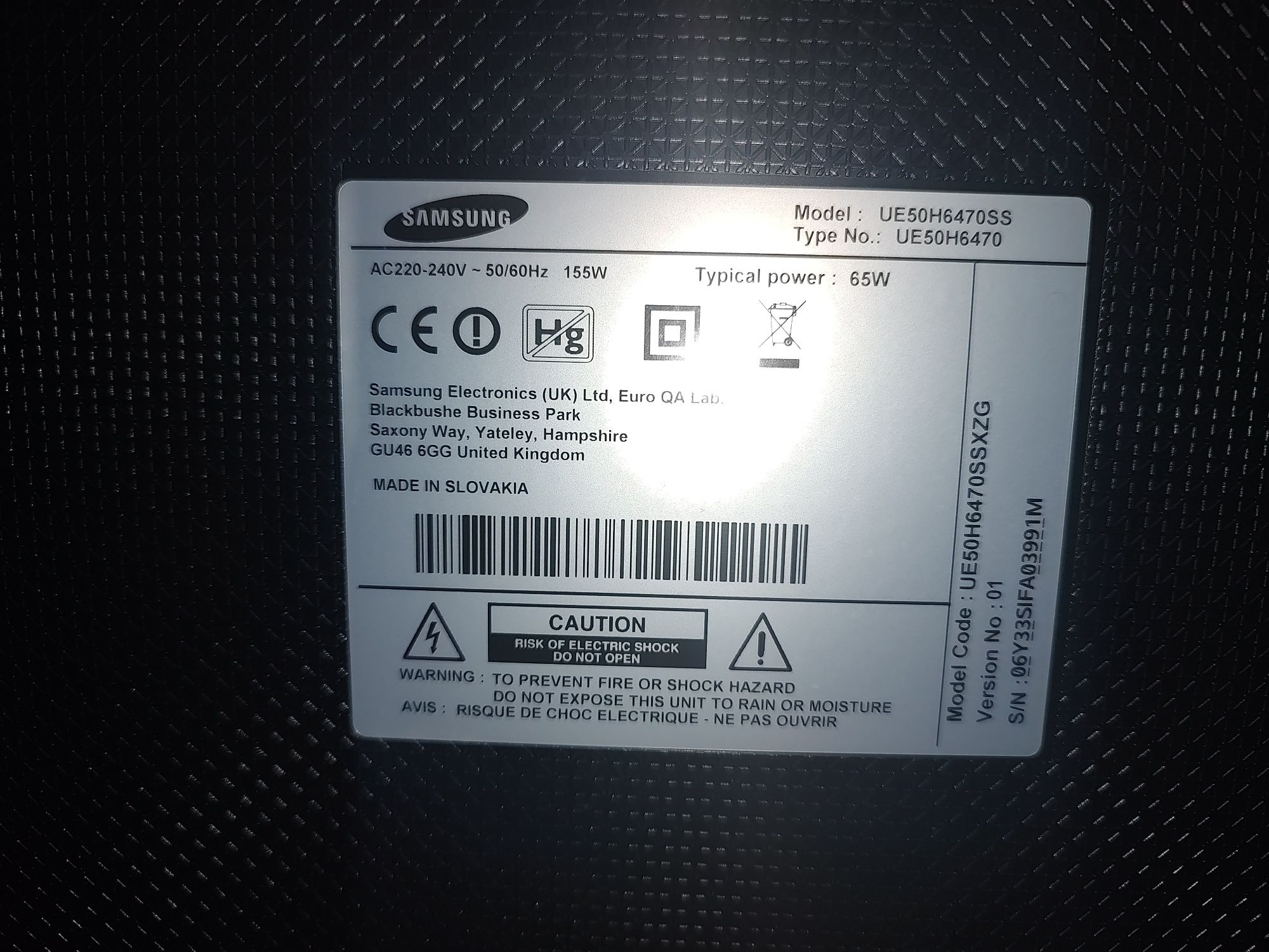 Телевізор Samsung UE50 ,діагоналлю 50 дюймів, SMART TV, з Німеччини