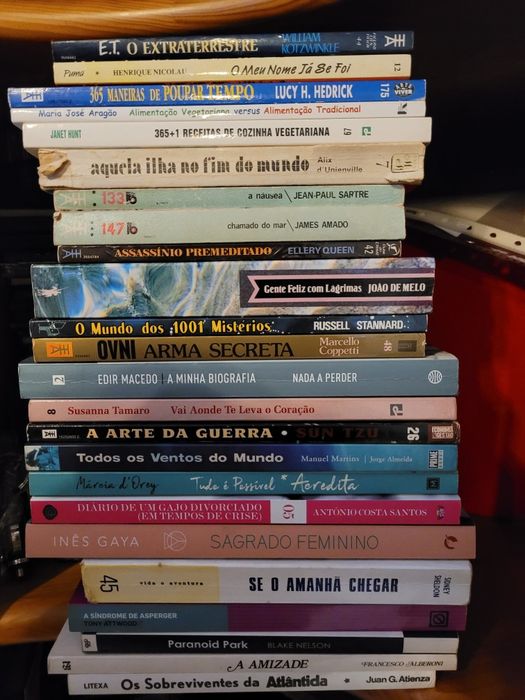 100 livros cada 5€