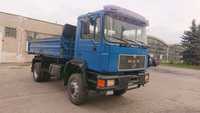 MAN 17.232 4x4 kiper