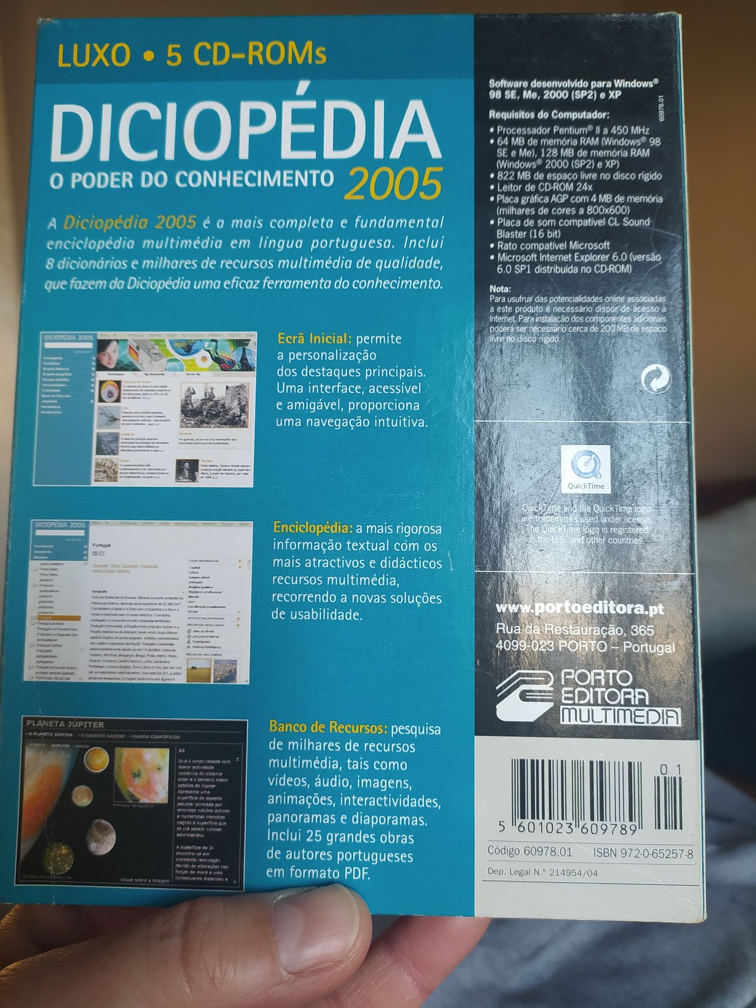 Diciopédia 2005 Porto Editora