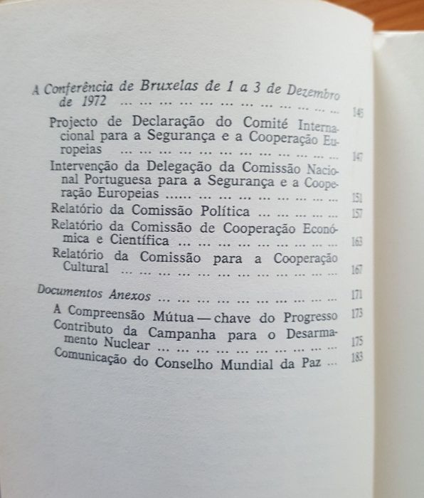 A segurança e a cooperação europeias