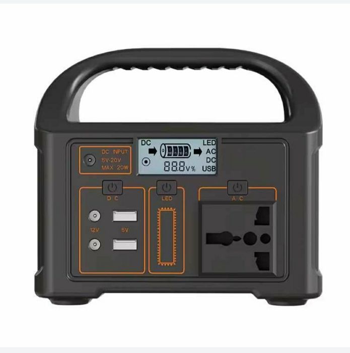 Міні зарядна станція EG-012, акумулятор LiFePO4. 100W, 76,8Wt/h