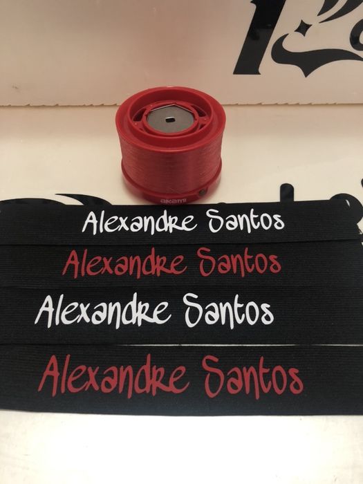 Fitas elásticas proteção carretos de pesca personalizadas