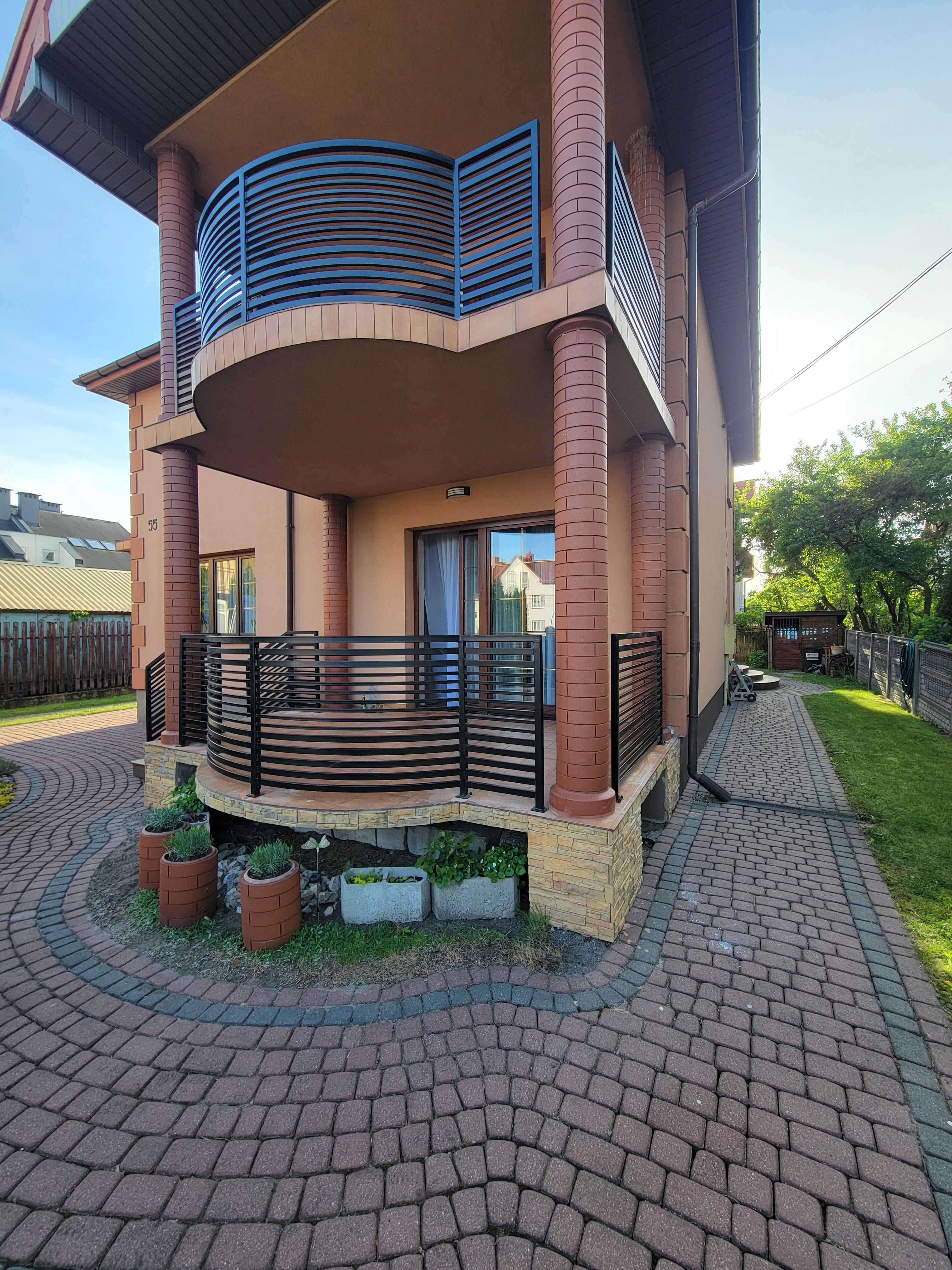 Balustrada balkonowa, stalowa, barierka