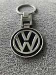 Metalowy Breloczek brelok emblemat do kluczy VW Volkswagen srebrny!