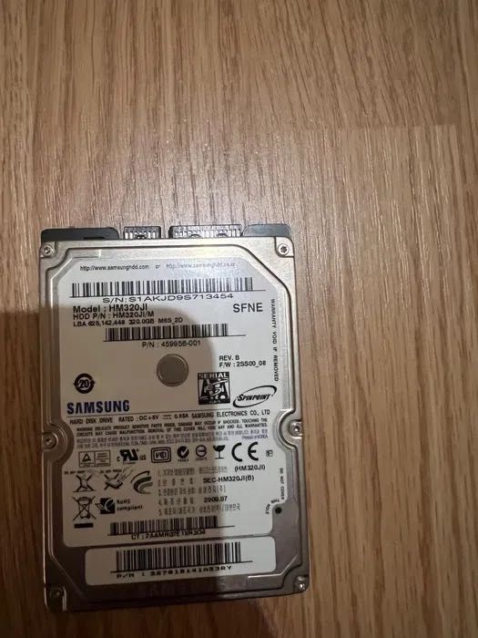 Hdd 1tb 500gb 320gb 250gb 160gb 120gb 40gb 2.5” ноутбук