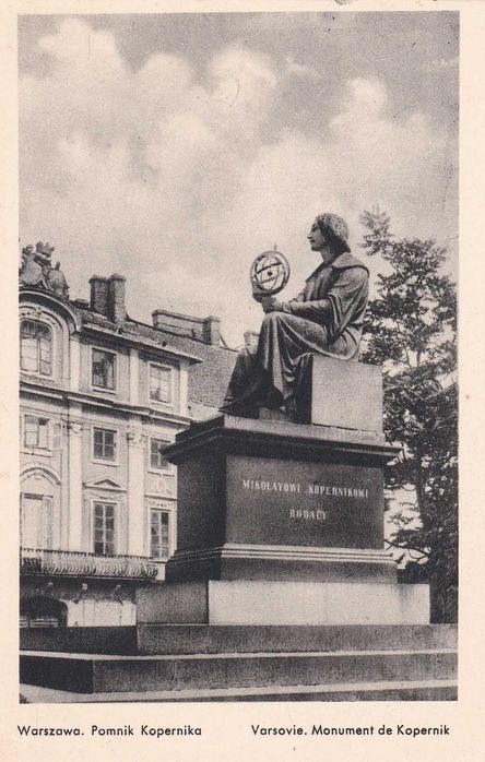 Warszawa Pomnik Kopernika