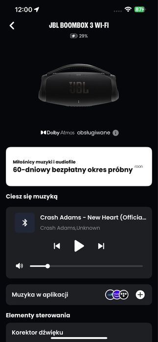 Jbl boombox 3 wi fi  stan bardzo dobry