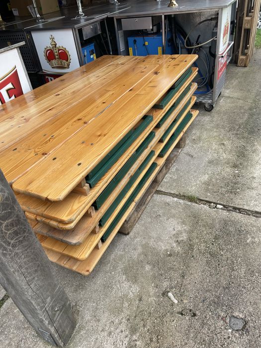 Zestawy mebli biesiadnych /ławostoły bawaria 200-220 cm