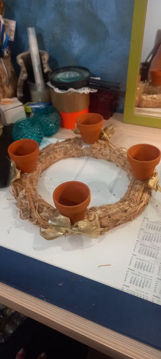 Wianek wieniec słomiany