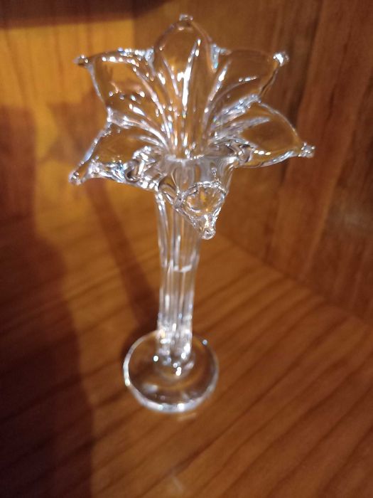 Vaso em Cristal em forma de Flor